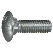 MIDWEST FASTENER 5/16"-18 x 1" Zinc Plated Grade 5 Steel Coarse Thread Carriage Bolts 1 12PK 31842